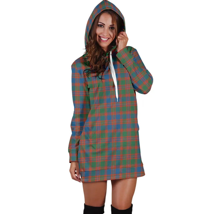 Scottish MacIntyre Ancient Clan Tartan Hoodie Dress