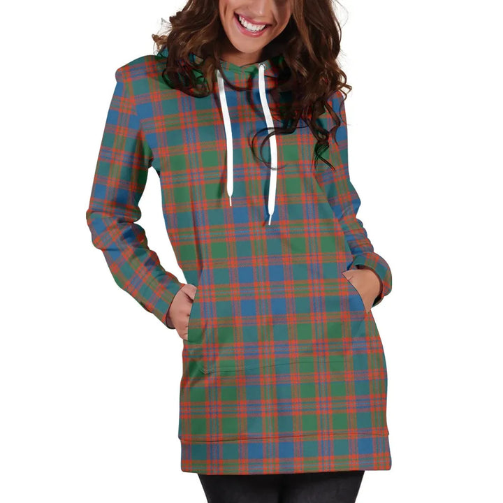 Scottish MacIntyre Ancient Clan Tartan Hoodie Dress