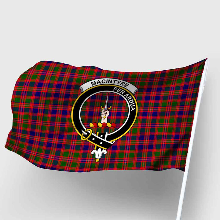 Scottish MacIntyre Clan Crest Tartan Flag Parade Tartan Plaid 2