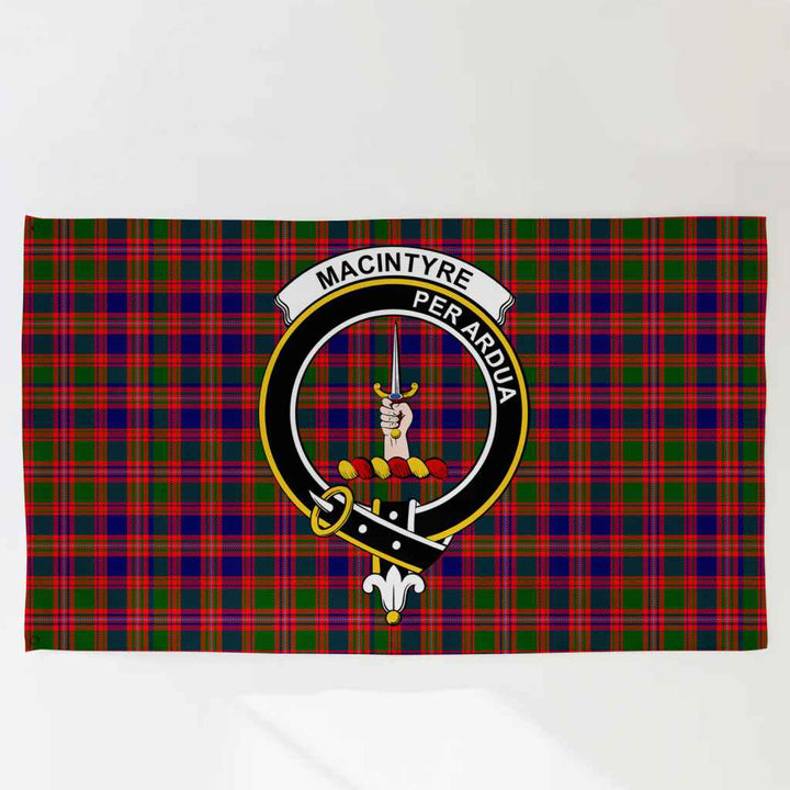 Scottish MacIntyre Clan Crest Tartan Flag Parade Tartan Plaid 3
