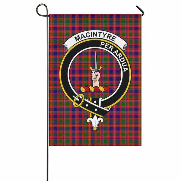 Scottish MacIntyre Clan Crest Tartan Garden Flag Tartan Plaid 1