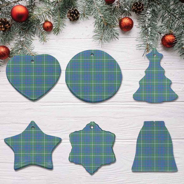 Scottish MacIntyre Hunting Ancient Clan Tartan Ceramic Ornament All Tartan Plaid