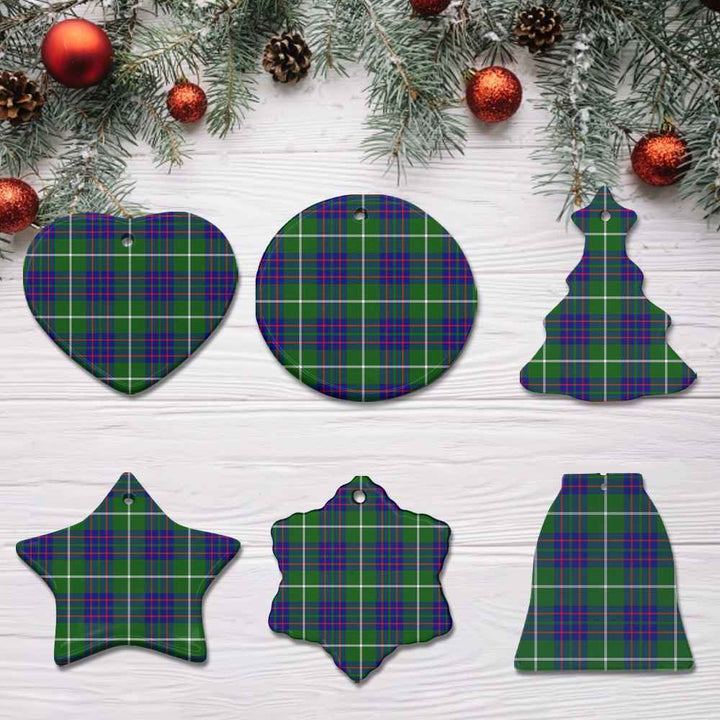 Scottish MacIntyre Hunting Modern Clan Tartan Ceramic Ornament All Tartan Plaid