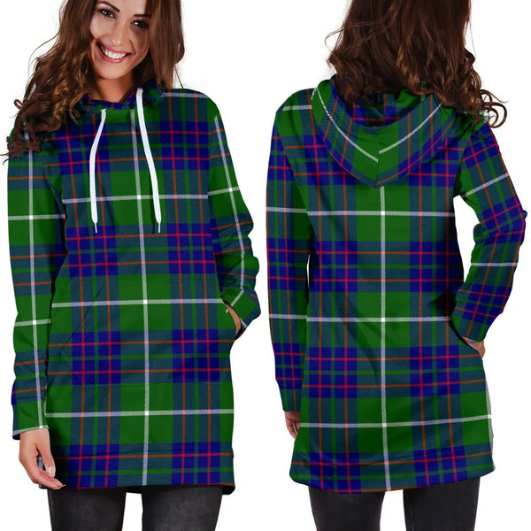 Scottish MacIntyre Hunting Modern Clan Tartan Hoodie Dress