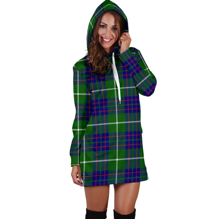 Scottish MacIntyre Hunting Modern Clan Tartan Hoodie Dress