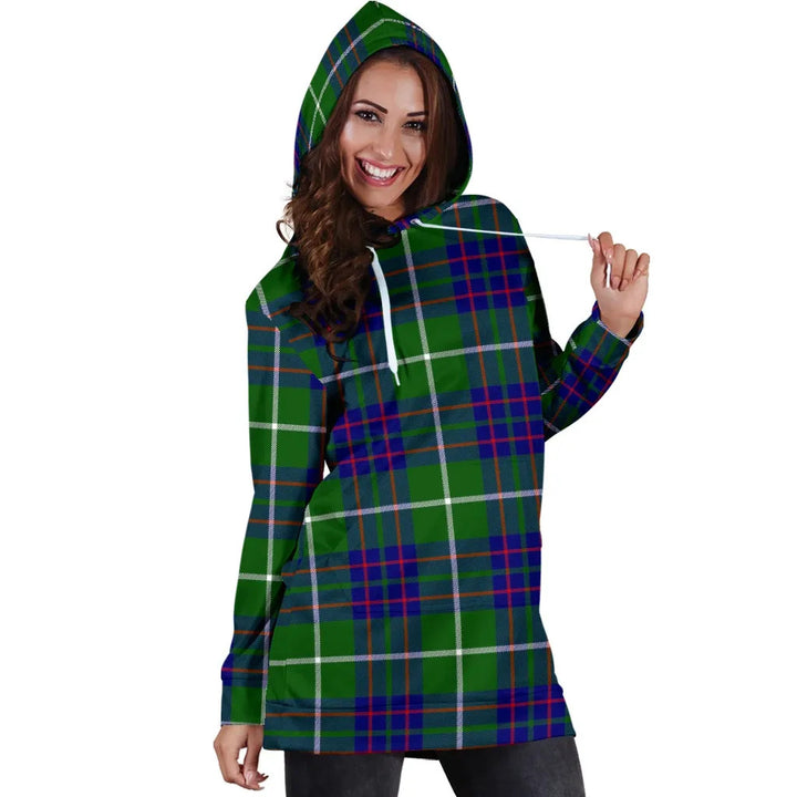 Scottish MacIntyre Hunting Modern Clan Tartan Hoodie Dress