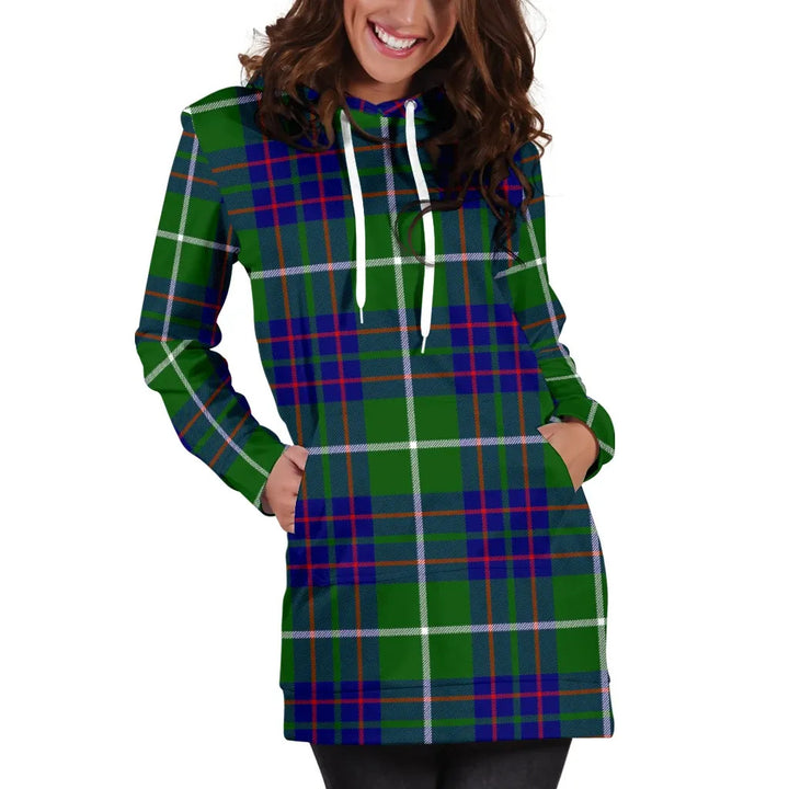 Scottish MacIntyre Hunting Modern Clan Tartan Hoodie Dress