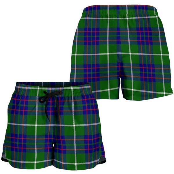 Scottish MacIntyre Hunting Modern Clan Tartan Women Shorts
