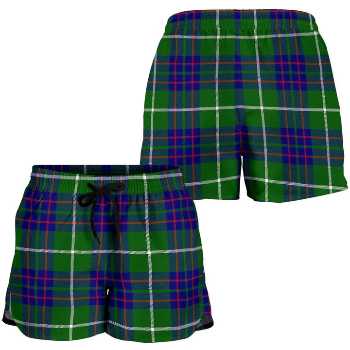 Scottish MacIntyre Hunting Modern Clan Tartan Women Shorts