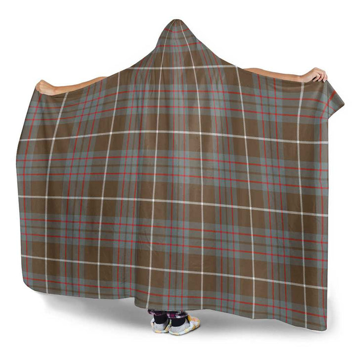 Scottish MacIntyre Hunting Weathered Clan Tartan Hooded Blanket Tartan Plaid 3