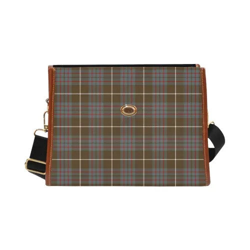 Scottish MacIntyre Hunting Weathered Clan Tartan Waterproof Canvas Bag Tartan Plaid 1