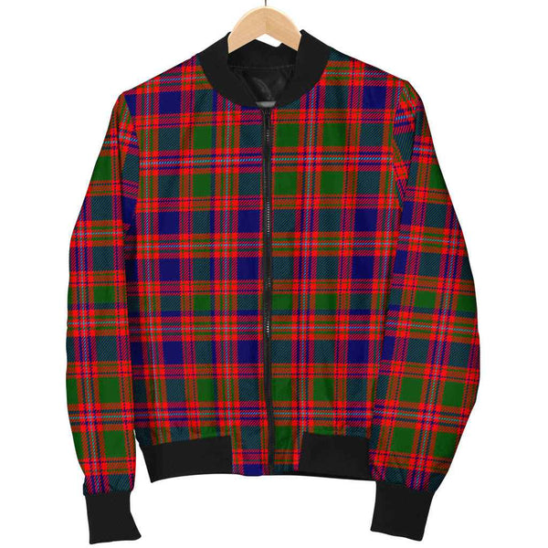 Scottish MacIntyre Modern Clan Tartan Bomber Jacket Tartan Plaid 1