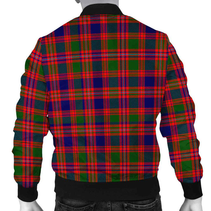 Scottish MacIntyre Modern Clan Tartan Bomber Jacket Tartan Plaid 3