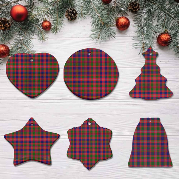 Scottish MacIntyre Modern Clan Tartan Ceramic Ornament All Tartan Plaid