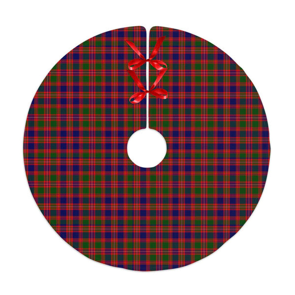 Scottish MacIntyre Modern Clan Tartan Christmas Tree Skirt No Tassels 1 Tartan Plaid