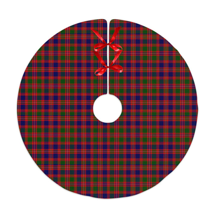 Scottish MacIntyre Modern Clan Tartan Christmas Tree Skirt No Tassels 1 Tartan Plaid