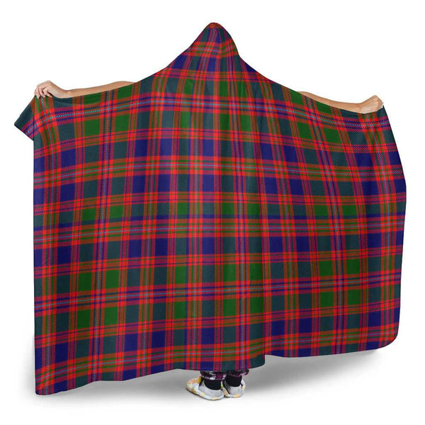 Scottish MacIntyre Modern Clan Tartan Hooded Blanket Tartan Plaid 2