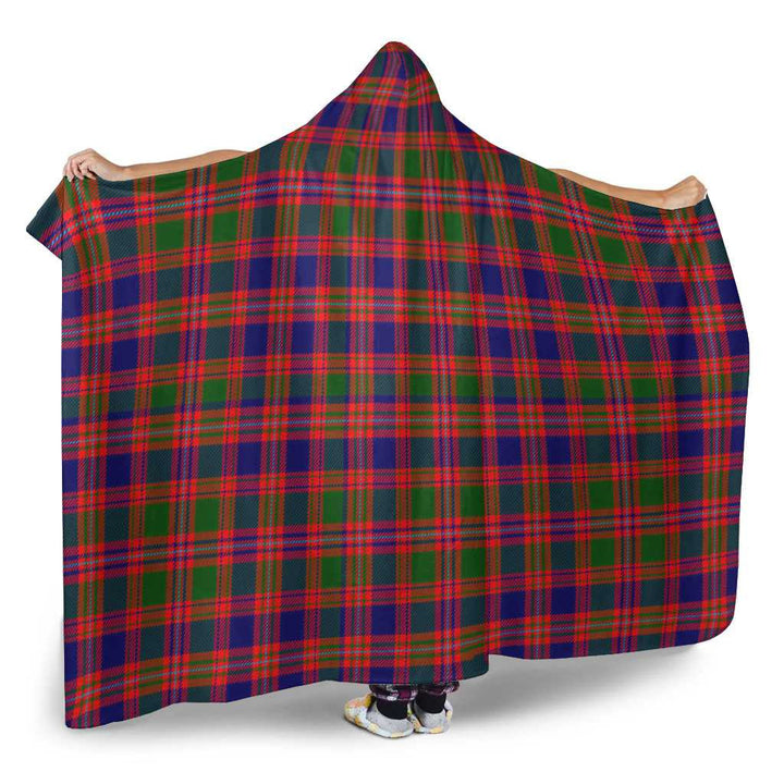 Scottish MacIntyre Modern Clan Tartan Hooded Blanket Tartan Plaid 2