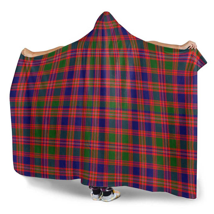 Scottish MacIntyre Modern Clan Tartan Hooded Blanket Tartan Plaid 3