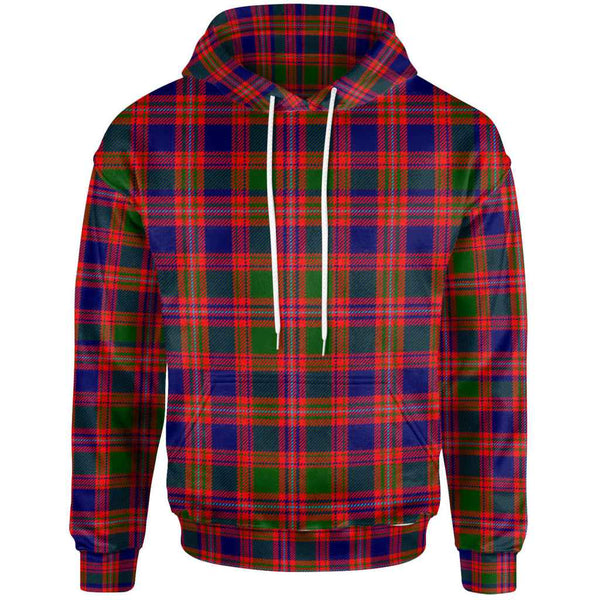 Scottish MacIntyre Modern Clan Tartan Hoodie Front Side Tartan Plaid