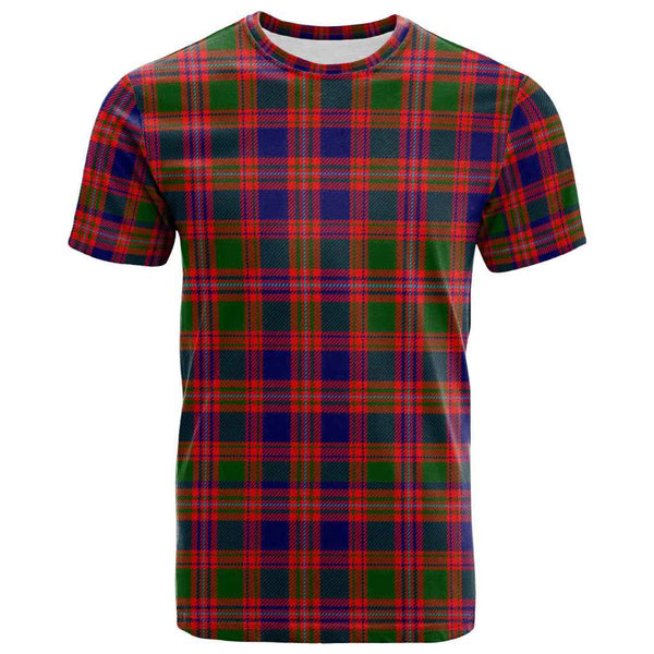 Scottish MacIntyre Modern Clan Tartan T-Shirt Front Side Tartan Plaid