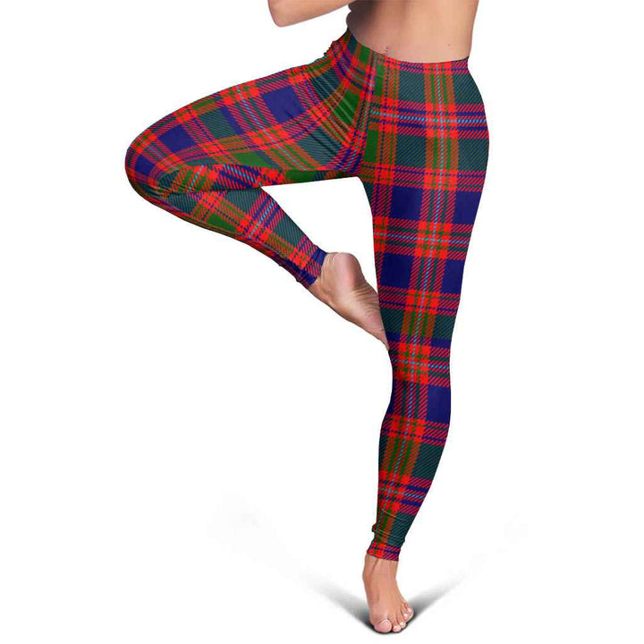 Scottish MacIntyre Modern Clan Tartan Women Leggings Tartan Plaid 5