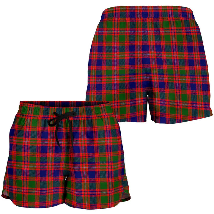 Scottish MacIntyre Modern Clan Tartan Women Shorts