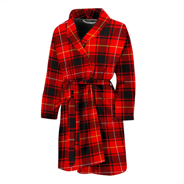 Scottish MacIver Modern Clan Tartan Bathrobe 2