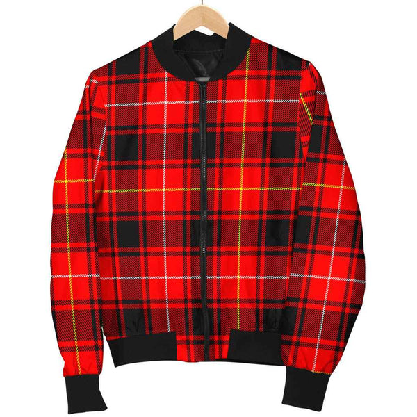 Scottish MacIver Modern Clan Tartan Bomber Jacket Tartan Plaid 1