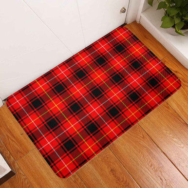 Scottish MacIver Modern Clan Tartan Door Mat Tartan Plaid 3