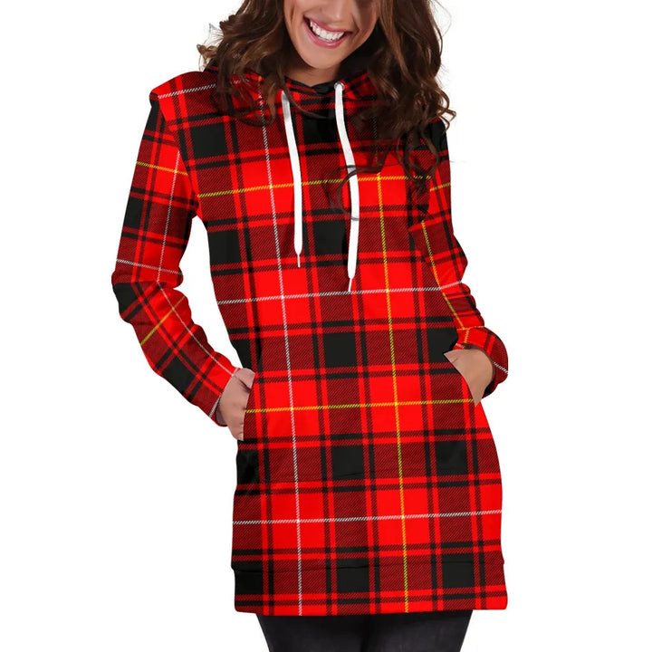 Scottish MacIver Modern Clan Tartan Hoodie Dress