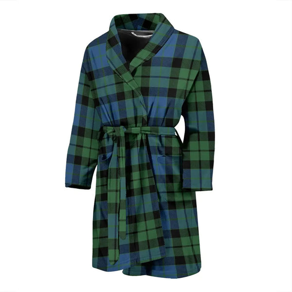 Scottish MacKay Ancient Clan Tartan Bathrobe 2