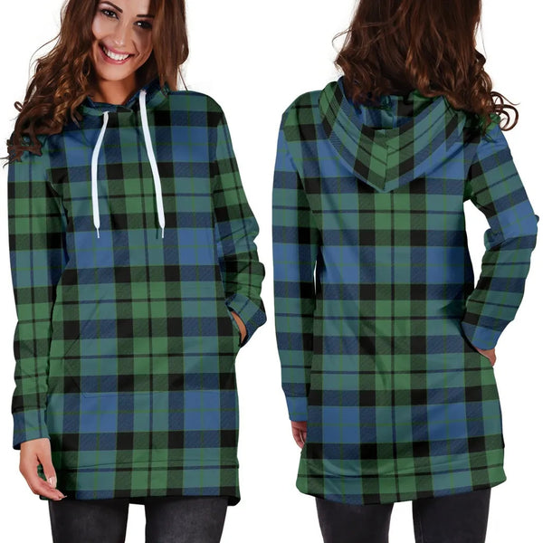 Scottish MacKay Ancient Clan Tartan Hoodie Dress