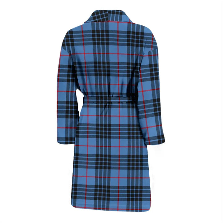 Scottish MacKay Blue Clan Tartan Bathrobe 2