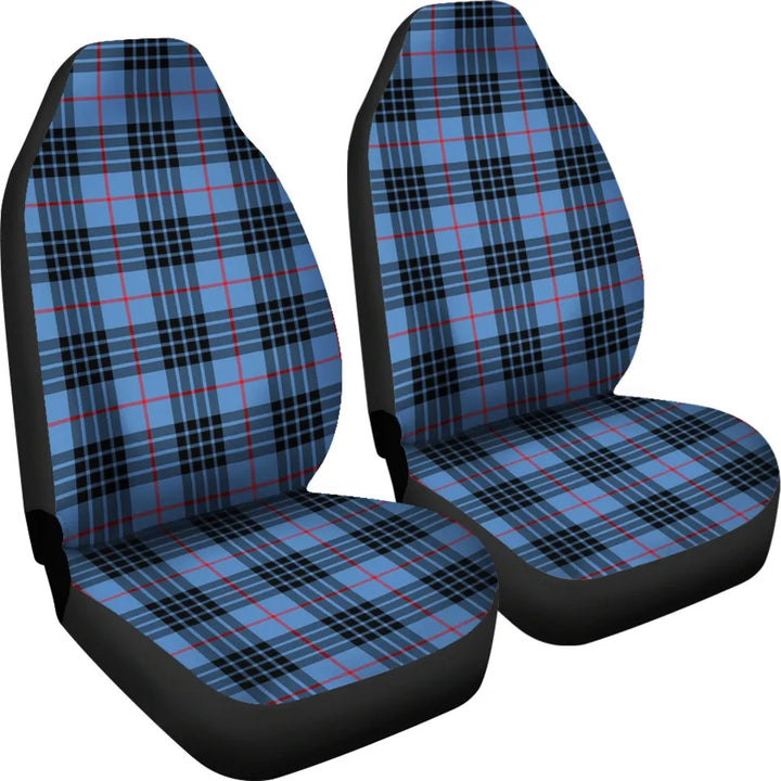 Scottish MacKay Blue Clan Tartan Car Seat Covers 4