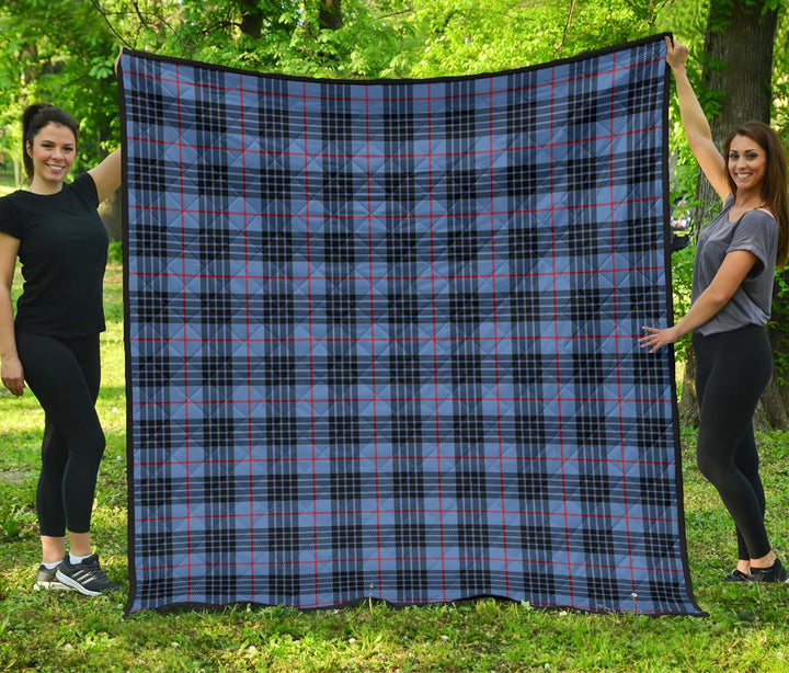 Scottish MacKay Blue Clan Tartan Quilt Tartan Plaid 1