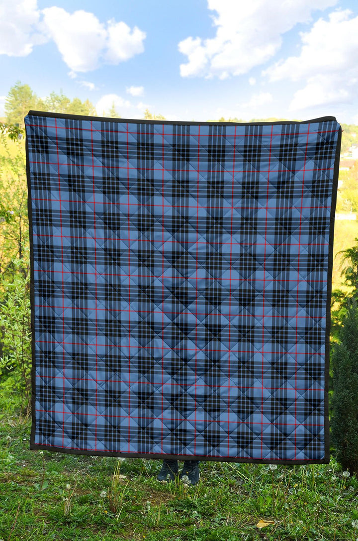 Scottish MacKay Blue Clan Tartan Quilt Tartan Plaid 2