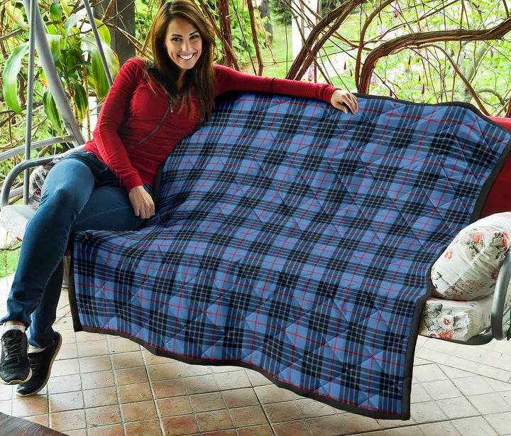 Scottish MacKay Blue Clan Tartan Quilt Tartan Plaid 5