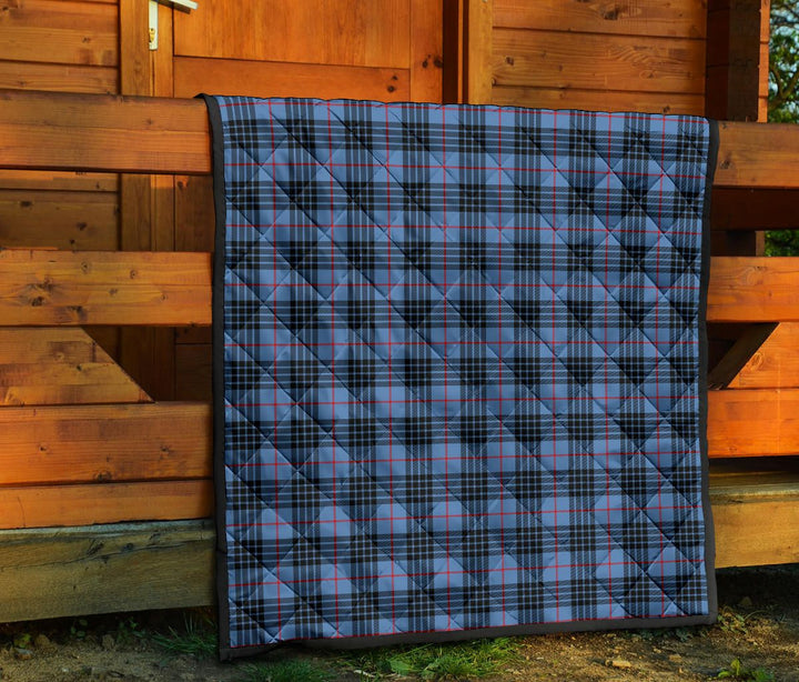 Scottish MacKay Blue Clan Tartan Quilt Tartan Plaid 7