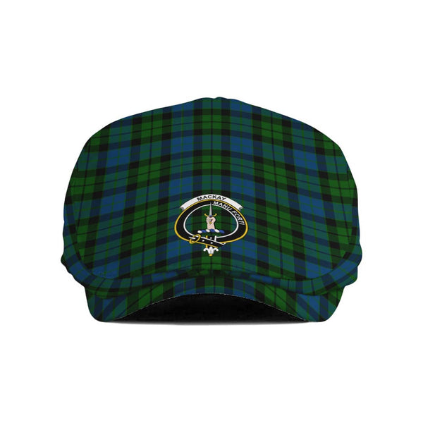 Scottish MacKay Clan Crest Tartan Flat Cap Tartan Plaid 1