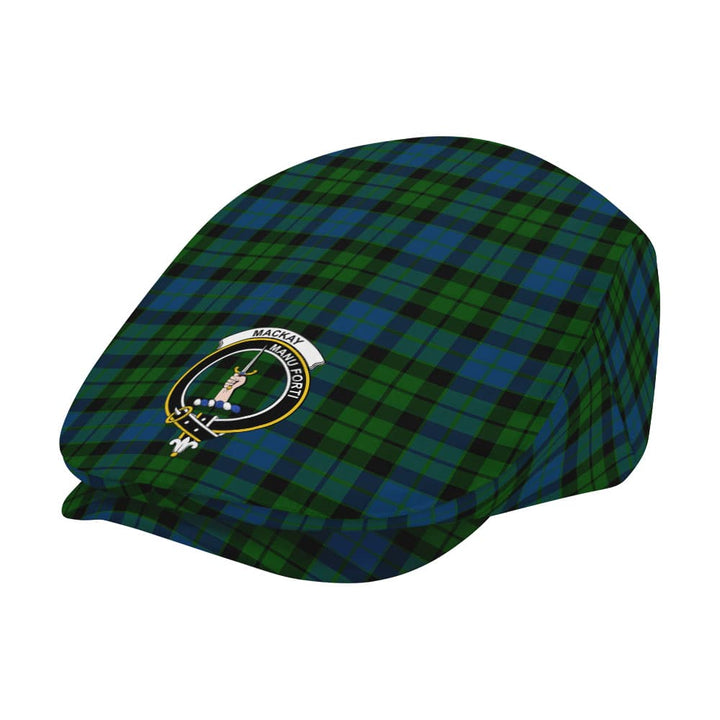 Scottish MacKay Clan Crest Tartan Flat Cap Tartan Plaid 2