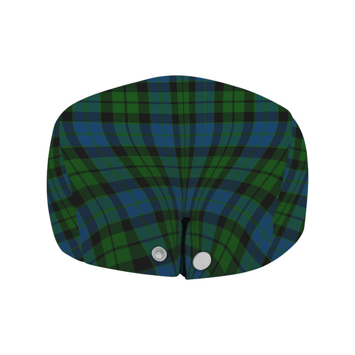 Scottish MacKay Clan Crest Tartan Flat Cap Tartan Plaid 4