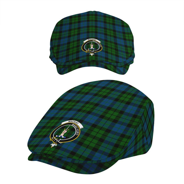 Scottish MacKay Clan Crest Tartan Flat Cap Tartan Plaid 5