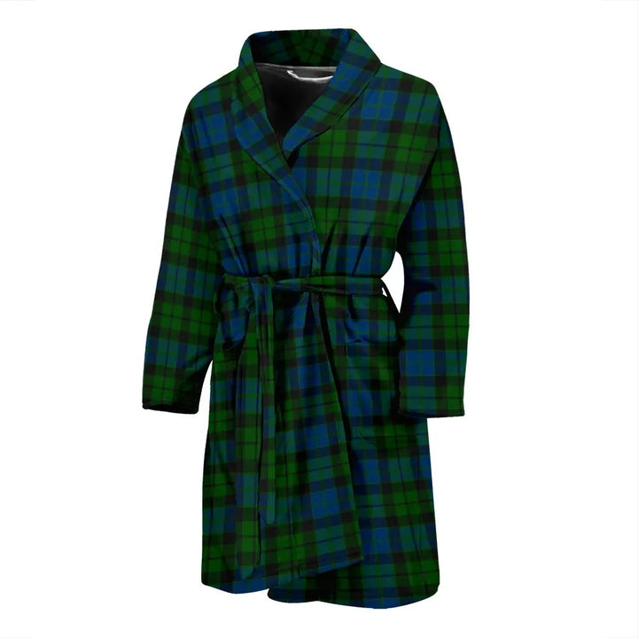 Scottish MacKay Modern Clan Tartan Bathrobe 1
