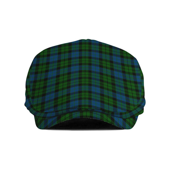 Scottish MacKay Modern Clan Tartan Flat Cap Tartan Plaid 1
