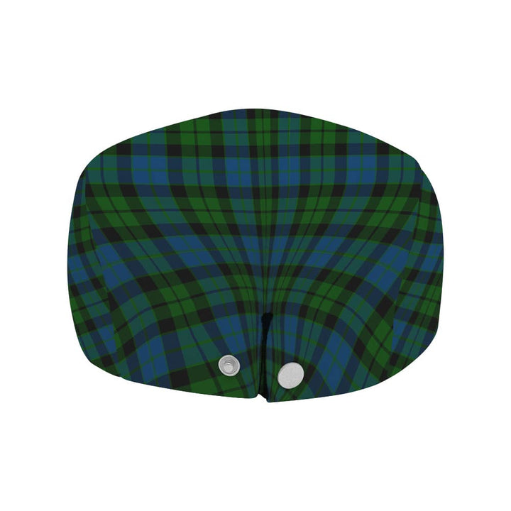 Scottish MacKay Modern Clan Tartan Flat Cap Tartan Plaid 4