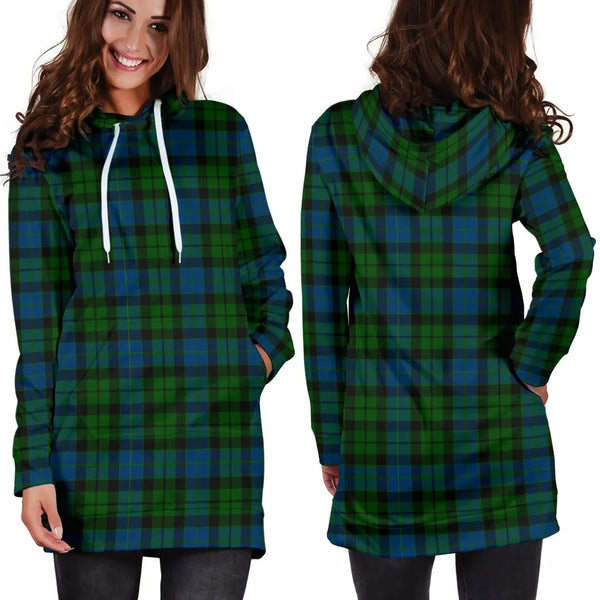 Scottish MacKay Modern Clan Tartan Hoodie Dress