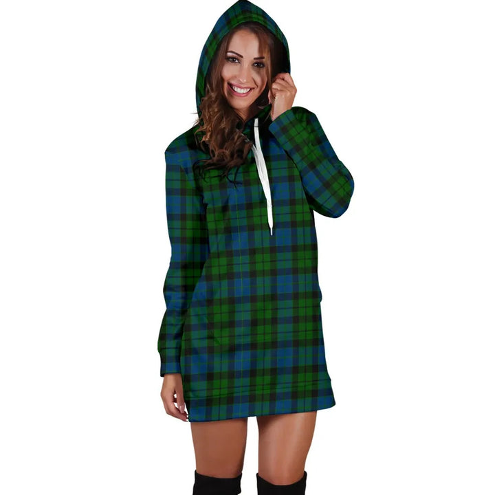 Scottish MacKay Modern Clan Tartan Hoodie Dress