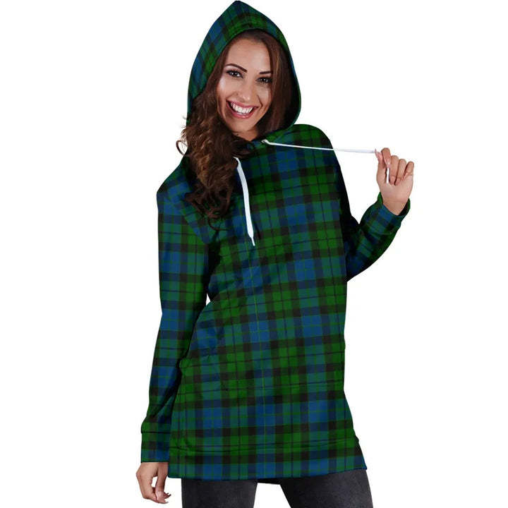 Scottish MacKay Modern Clan Tartan Hoodie Dress
