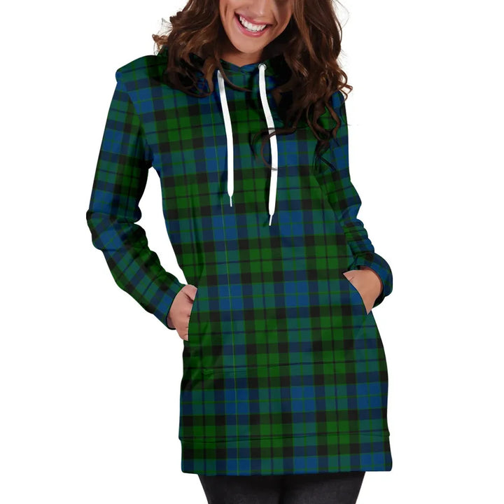 Scottish MacKay Modern Clan Tartan Hoodie Dress